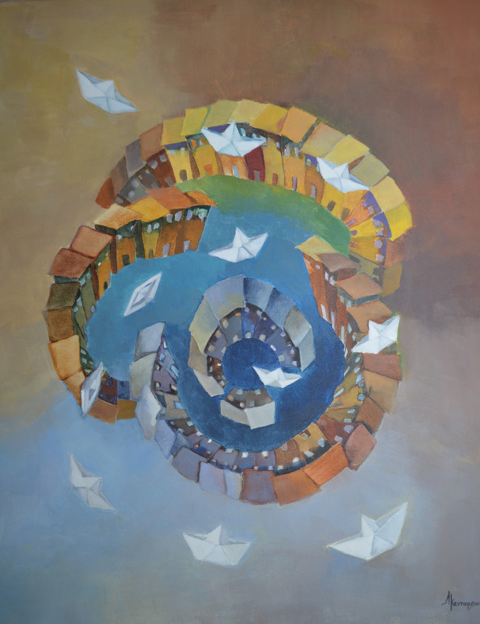 ΤΑΞΙΔΙ ΣΤΟ ΑΠΕΙΡΟ ΑΚΡΥΛΙΚΑ ΣΕ ΚΑΜΒΑ 60 80 2018