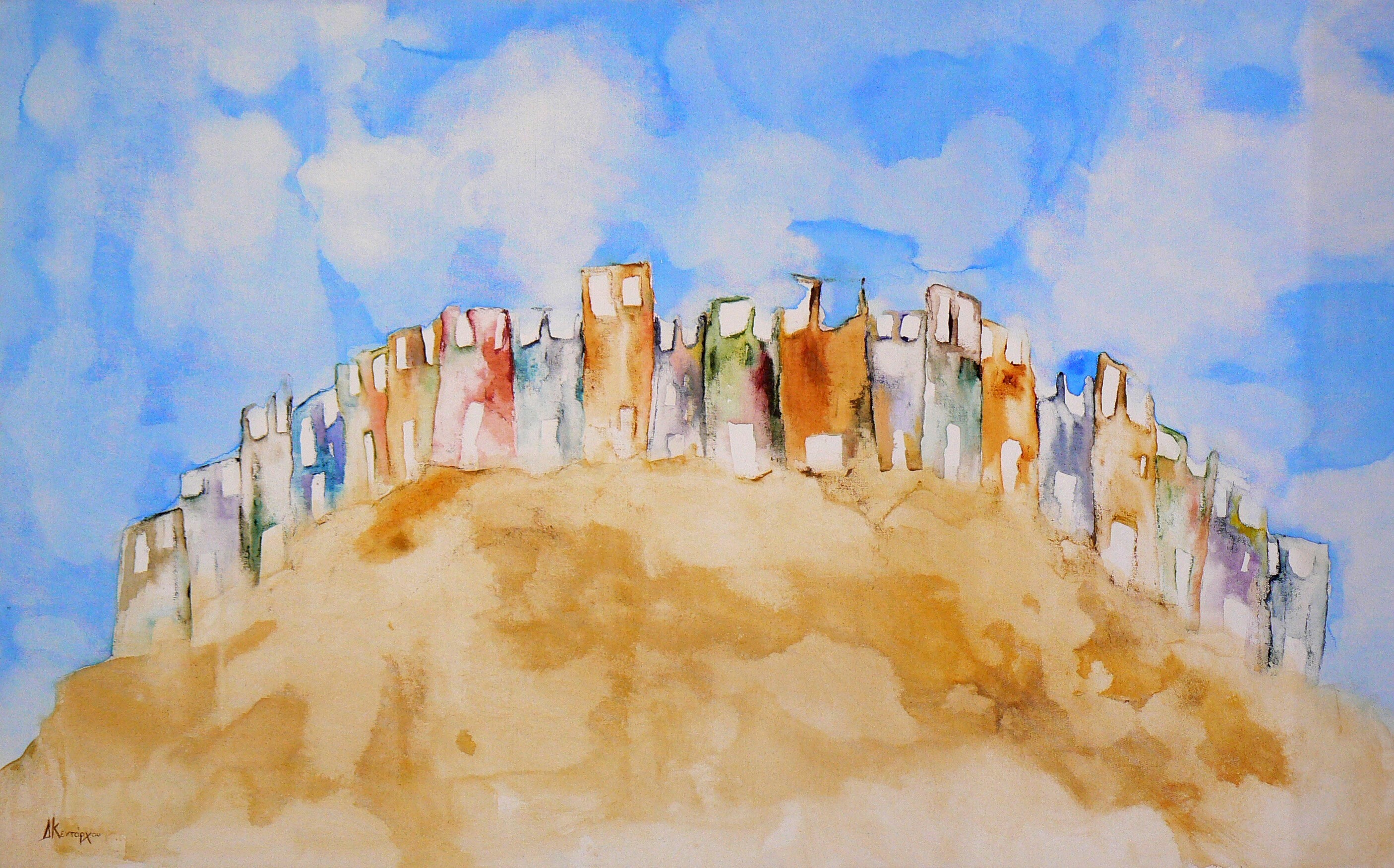 ΤΟΠΙΟ ΑΚΡΥΛΙΚΑ ΣΕ ΚΑΜΒΑ 140 90 2008