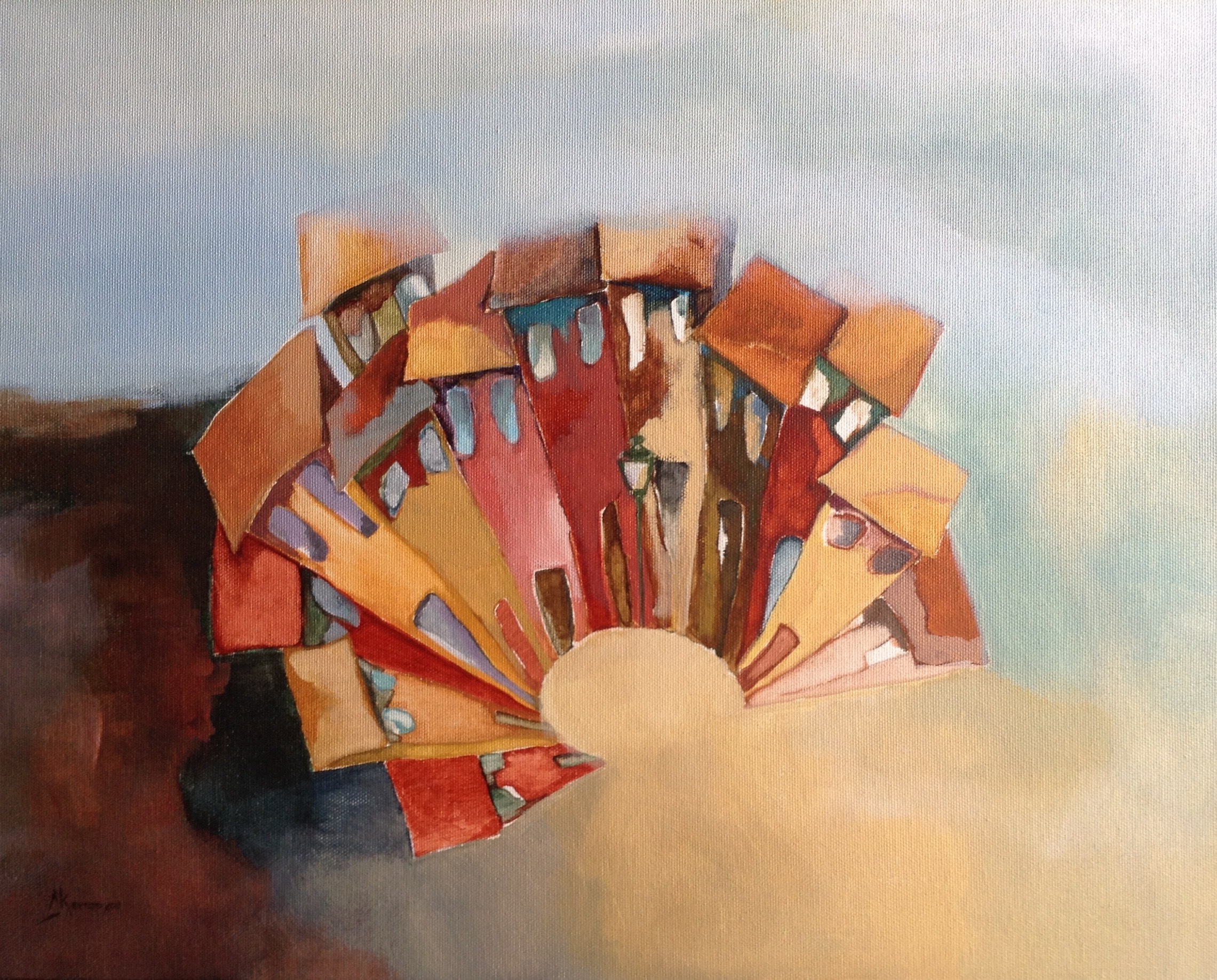 ΧΩΡΙΣ ΤΙΤΛΟ ΑΚΡΥΛΙΚΑ ΣΕ ΚΑΜΒΑ 40 50 2015